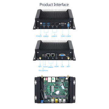 Intel Core I5 ​​Двойной Mini Mini PC