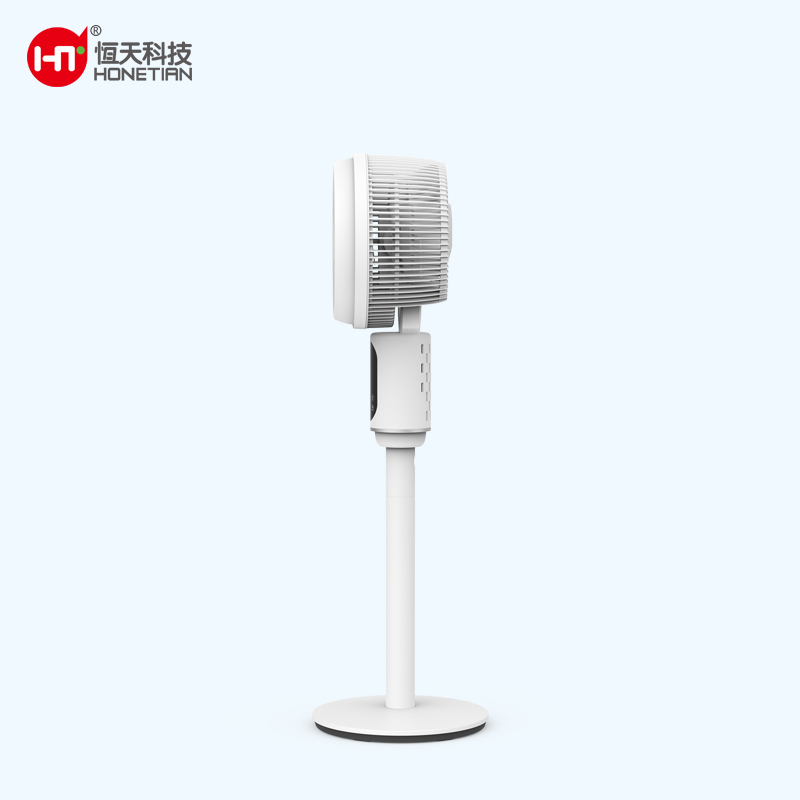 HONETIAN speech control remote control negative ion 12 speeds 4 modes 12 timer 8 inches DC circulator custom colors stand fans