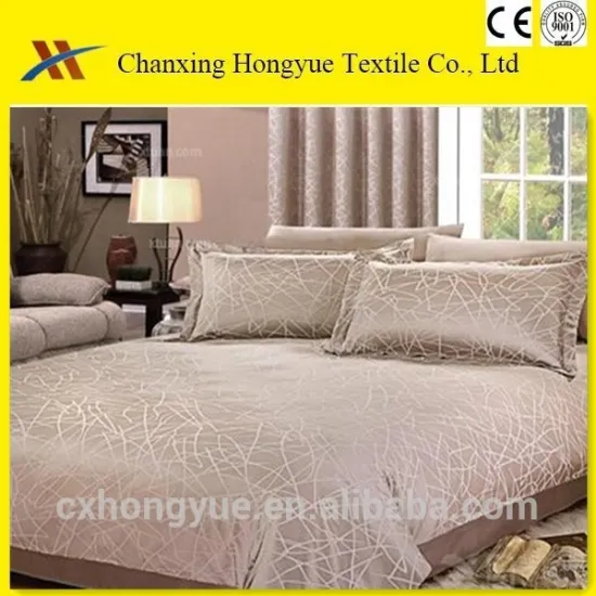 hot designs polyester dyed and embossed fabric for bedding/brushed fabric with high quailty