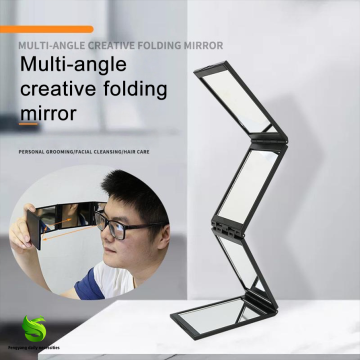 Portable Multi-Angle Makeup Mirror for Daily Use