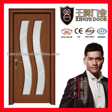 Interior MDF pvc glass doors