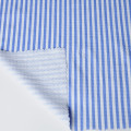 Nueva llegada Tejido arrugado con estampado de rayas para prendas de vestir