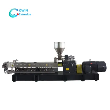 Customized MSE Series Co-rotating Three Screw Extruder Making Machine