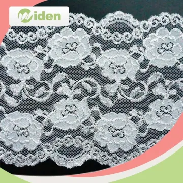 Swiss Voile Lace Net Lace Fabric Knitting Stretch Lace in Switzerland