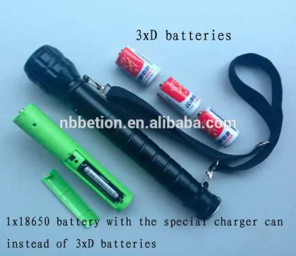 LED Flashlight zoom flashlight tactical flashlight 3XD batteries flashlight torch