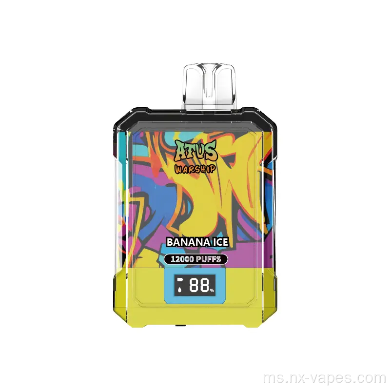 ATVS kapal perang 12000 puffs vape guna