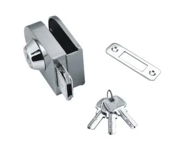 silding glass door one side lock with 3 keys NO:K-DL35