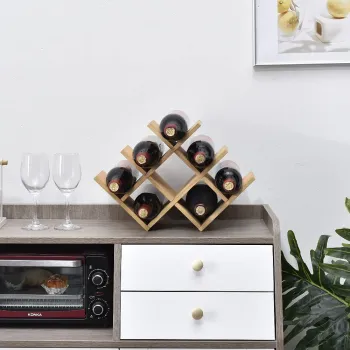 Wooden Wine Rack with Wedding Banquet Cabinet
