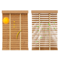 WOOD BLINDS ~ WOOD SLATS Wood Blinds