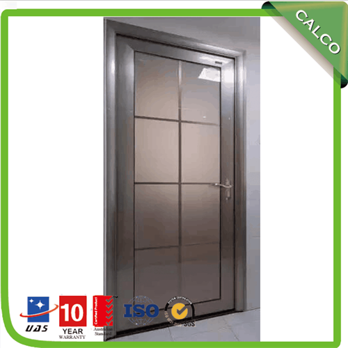 Beautiful aluminum swing door