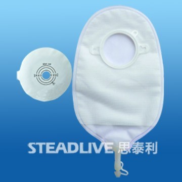 Disposable two system urostomy bag for adult CE, dia. 45mm 200ml