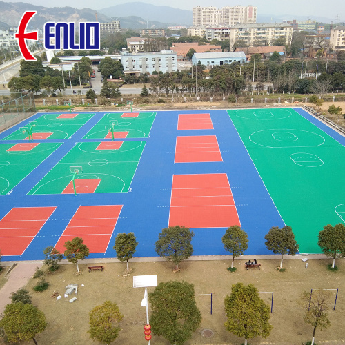 PP Court Tiles para la cancha de baloncesto al aire libre