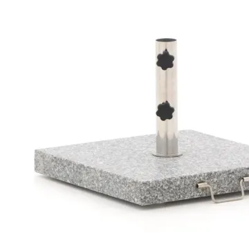 Outdoor 15KG Garden Steel Tube Concrete Umbrella Stand Base - New Design