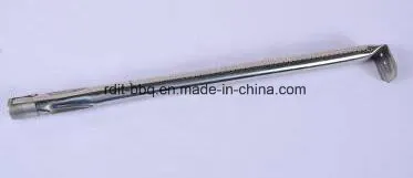 Stainless Steel Straight Tube Burner for BBQ Grills / Dimensions