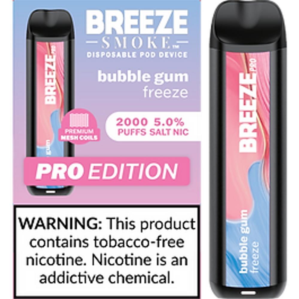 Breeze Pro Disposable Vape Pod 2000 Puffs Groothandel