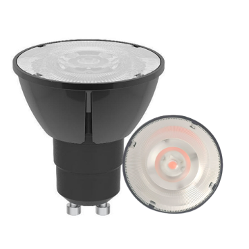 GU10 36 ° Aluminium Spotlight LED 6.5W Dimmable