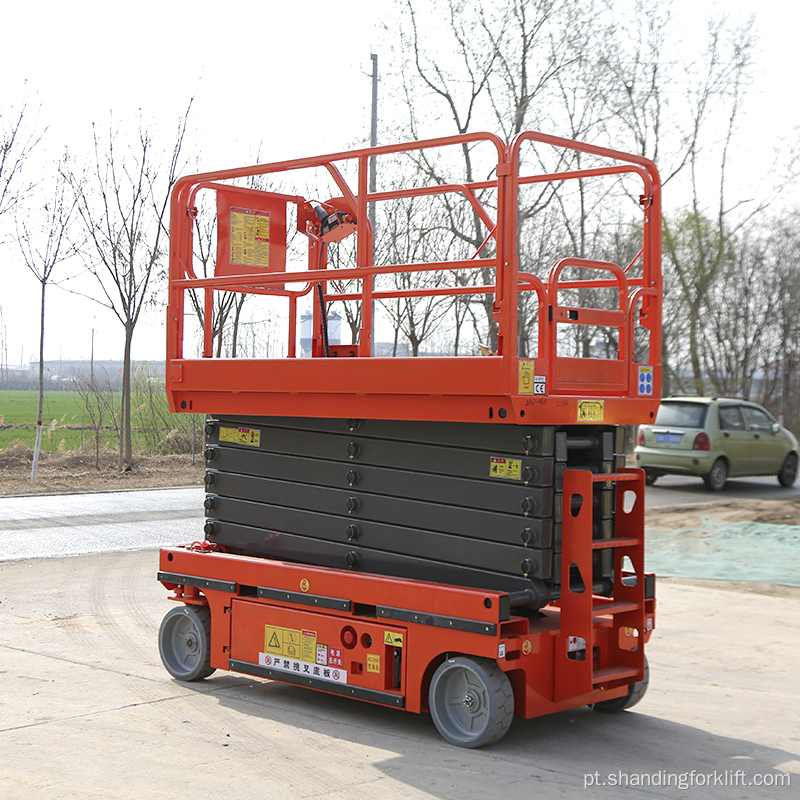 Auto-propulsão Scissor Lift CE certificado