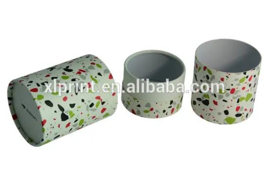 Wholesale recyclable paper tube with tie gift box nested