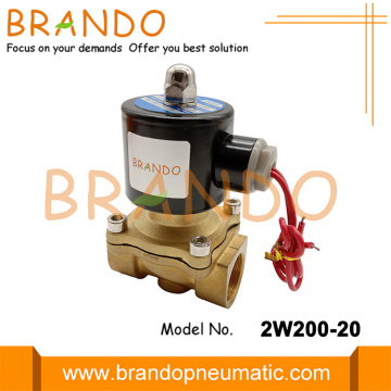 DC24V UNI-D Type UW-20 3/4'' Brass Electromagnetic Valve