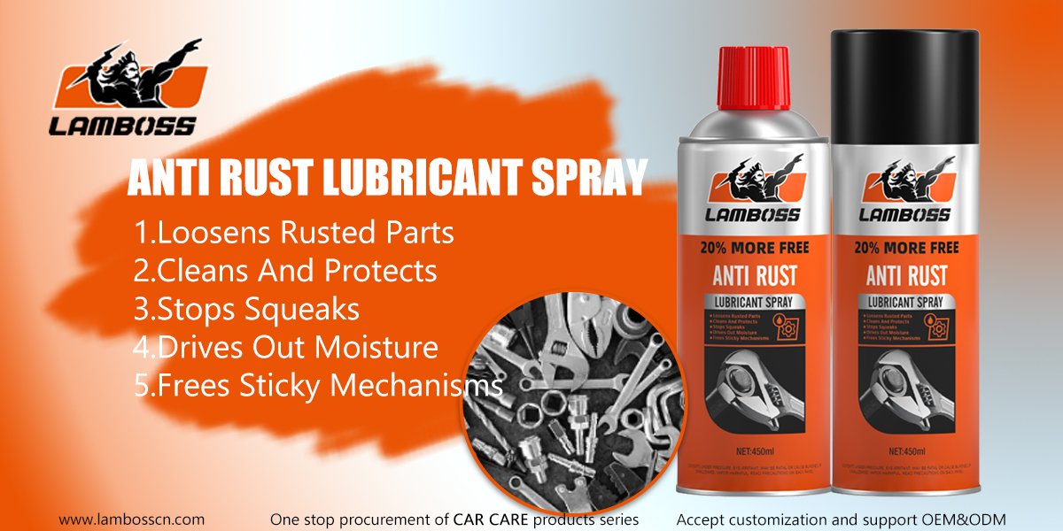 anti rust lubricant spray(Facebook）