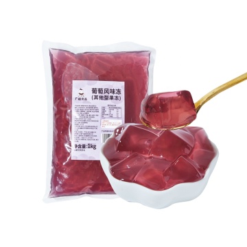 2024's Latest Purple Grape Flavor Konjac Jelly: Perfect Ingredient for Bubble Tea