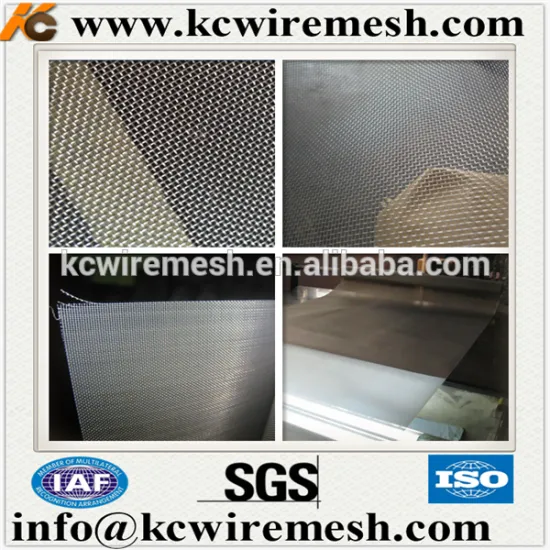 KANGCHEN SS 304 stainless steel wire cloth for filter .