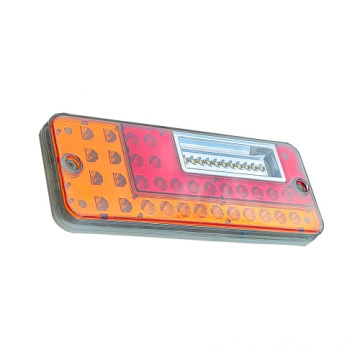 9.7\" Multi-Purpose Truck Tail Light with 39 LED Strikingly Bright White, Red, and Amber Lights