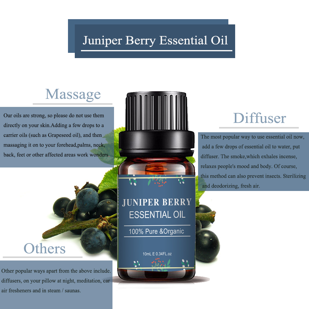 Therapeutic Grade 100% Pure Juniper Berry Essential Oil