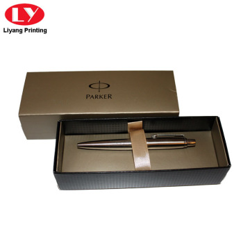 Gold Color Single Pen Packaging Paper Box