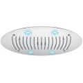 Pommeau de douche LED rond au plafond