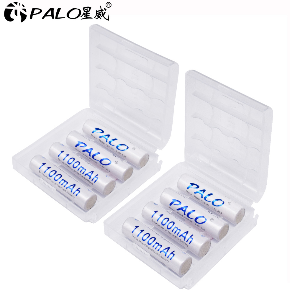 2-16 pcs AAA 1100mAh NI-MH rechargeable battery AAA 3A ni mh nimh 1.2V 1.2 volt original high capacity current batteries