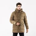 Retro Solid Color Warm Men's Jacket