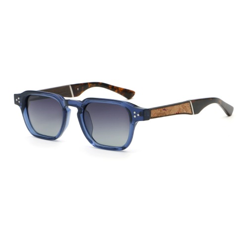 Vintage Geometric Square TAC Polarized Sunglasses Wholesale