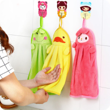 Children Washcloth Baby Feeding Baby Face Towels Washers Hand Cute Cartoon Wipe Wash Cloth Cotton For Feeding Bathing
