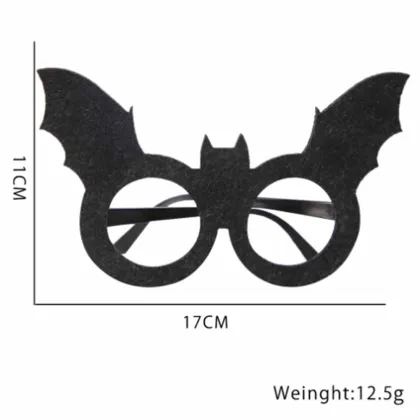 Bat Shaped Sunglasses for Men and Women - Gothic Halloween Party Glasses