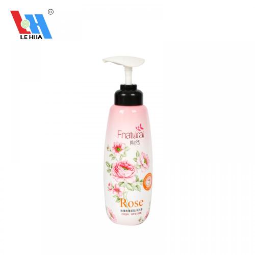 Custom shampoo bottle adhesive stickers/label