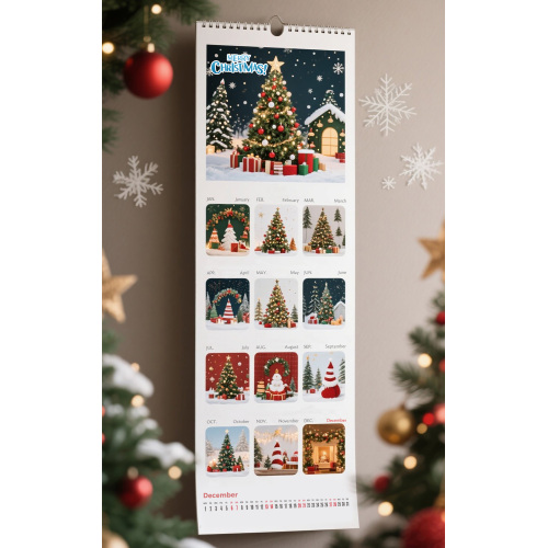 Festive Christmas Calendar Gift for Holiday Joy