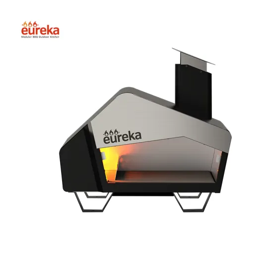 Dual Fuel Gas Portable Outdoor 13 Inch Pizza Wood Ovens For Sale