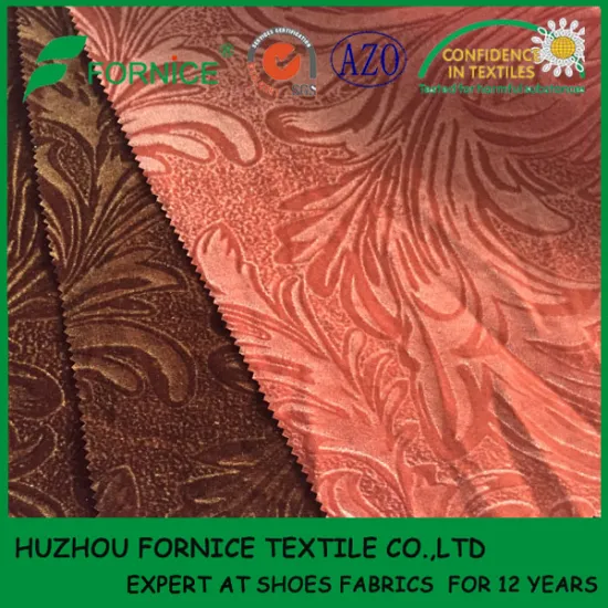 12 years China manufacturer nylon spary home textile flock fabric