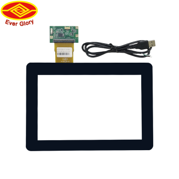 Fast Delivery Transparent Display LCD HMI Touch Screen Overlay Kit with Capacitive Panel for 7, 8.4, 10, and 10.1 Inch Screens