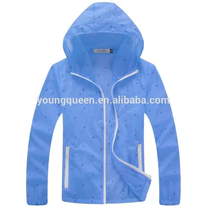 FSF1553 Cheap! lovers hooded shirt printing transparent spring summer sunscreen clothing