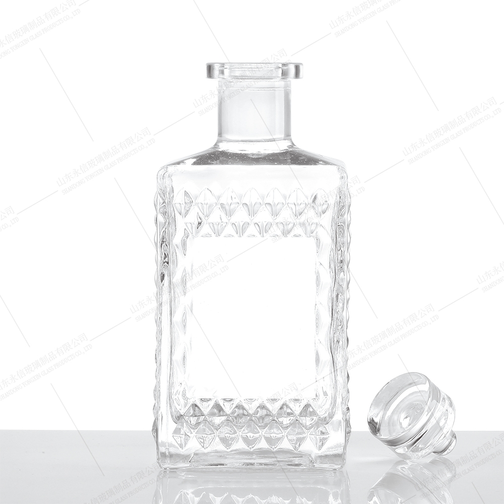 Customizable glass champagne bottle sourcing