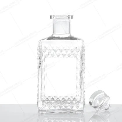 Customizable glass champagne bottle sourcing