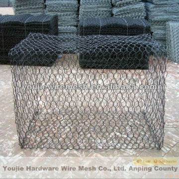 heavy hexagonal wire mesh/gabion basket (anping manufacturer)