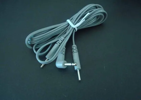 Tens Lead Wire For Surgical Instrument / 3.5mm Plug Size Snap Electrode Lead Wire, Tens Lead Wires