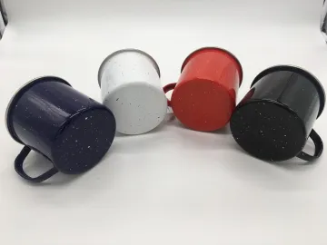 Outdoors Pioneer 12 14 16oz  Enamel Cups