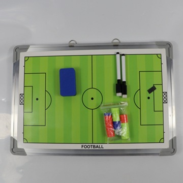 Aluminum Alloy Football Tactics Board with Magnetic Markers for Coaching