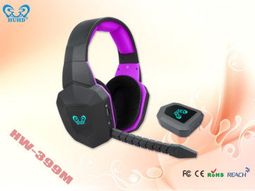 2014 new design wireless computer gaming headset