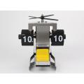 Helicopter Mode Flip Clock en la mesa