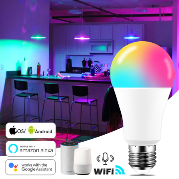 Plastik LED ampul muhafaza ışıkları LED lamba ampulü